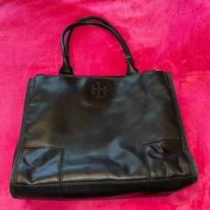 Tory Burch Ella leather tote logo bag